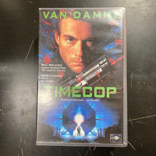 Timecop VHS (VG+/VG+) -toiminta/sci-fi-